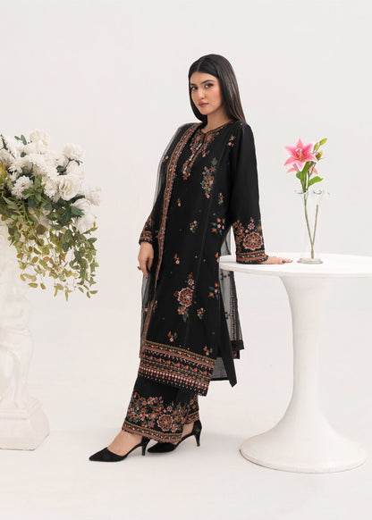 HAREEM EMBROIDERED 3PCS