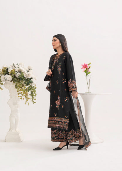 HAREEM EMBROIDERED 3PCS