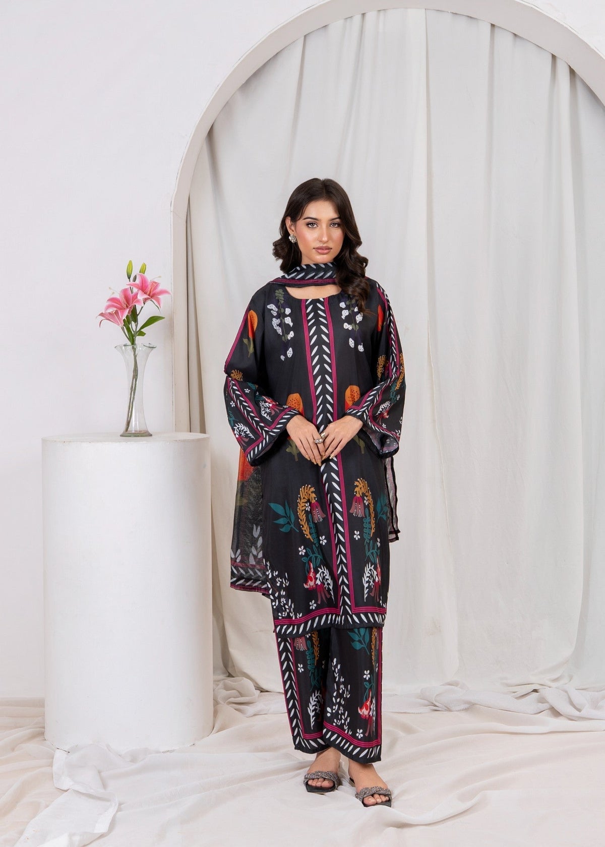 RUKHSAR BLACK 3PCS