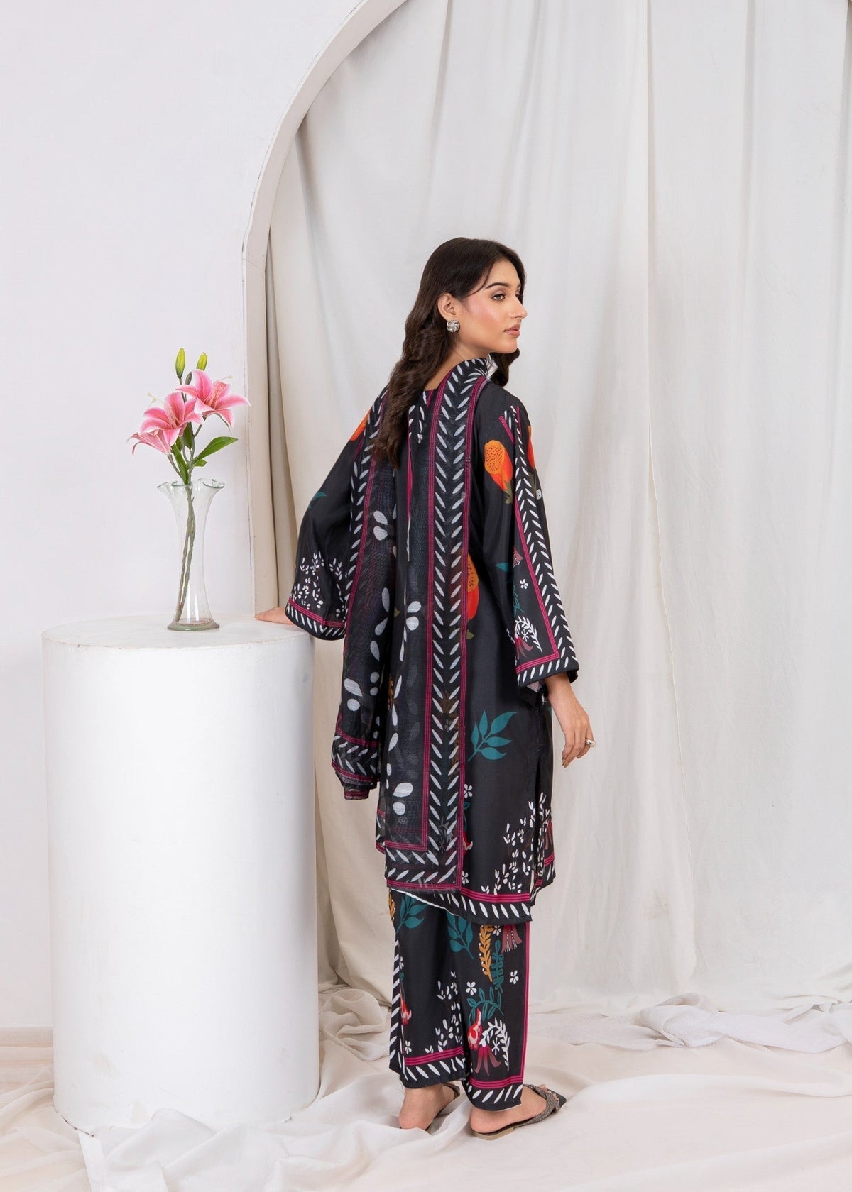 RUKHSAR BLACK 3PCS