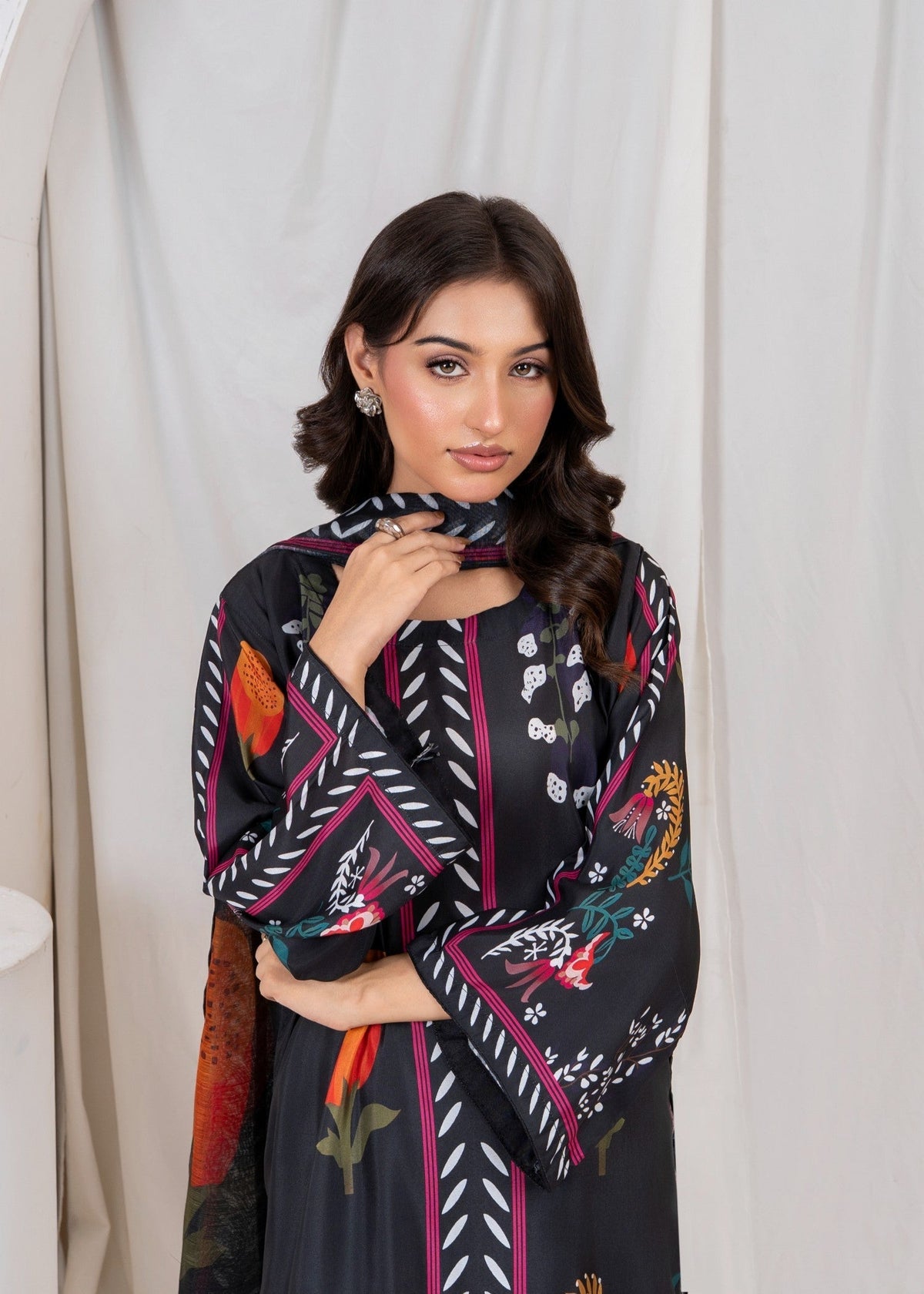 RUKHSAR BLACK 3PCS