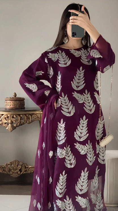 Marjan Embroidered 3pc