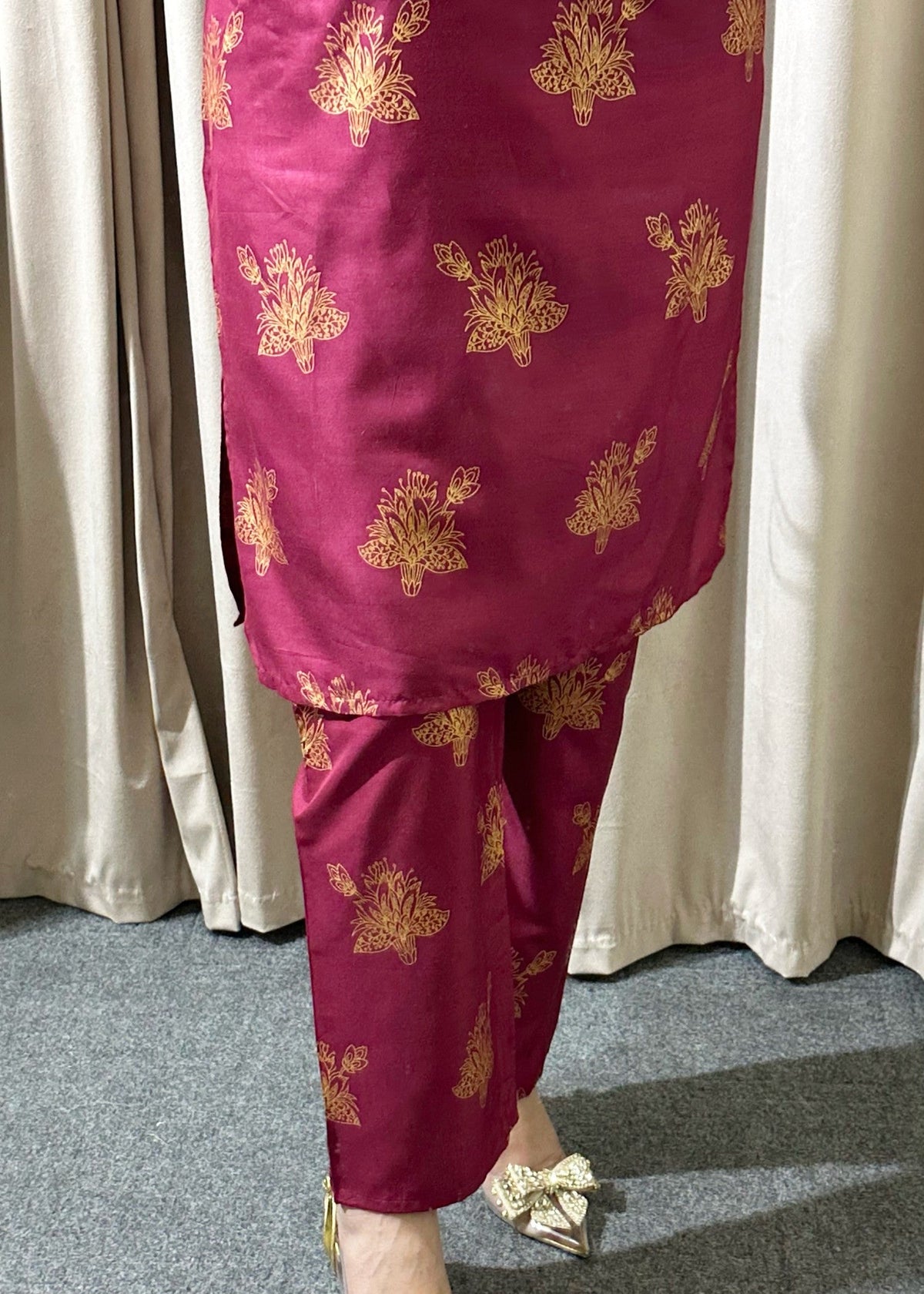 Maroon Hunt 2pcs