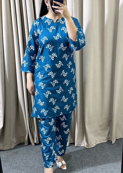 Teal Vila 2pcs