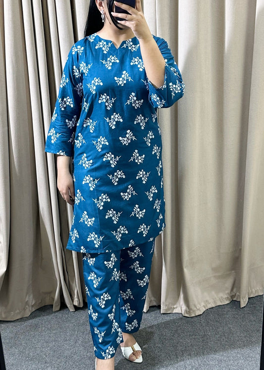 Teal Vila 2pcs