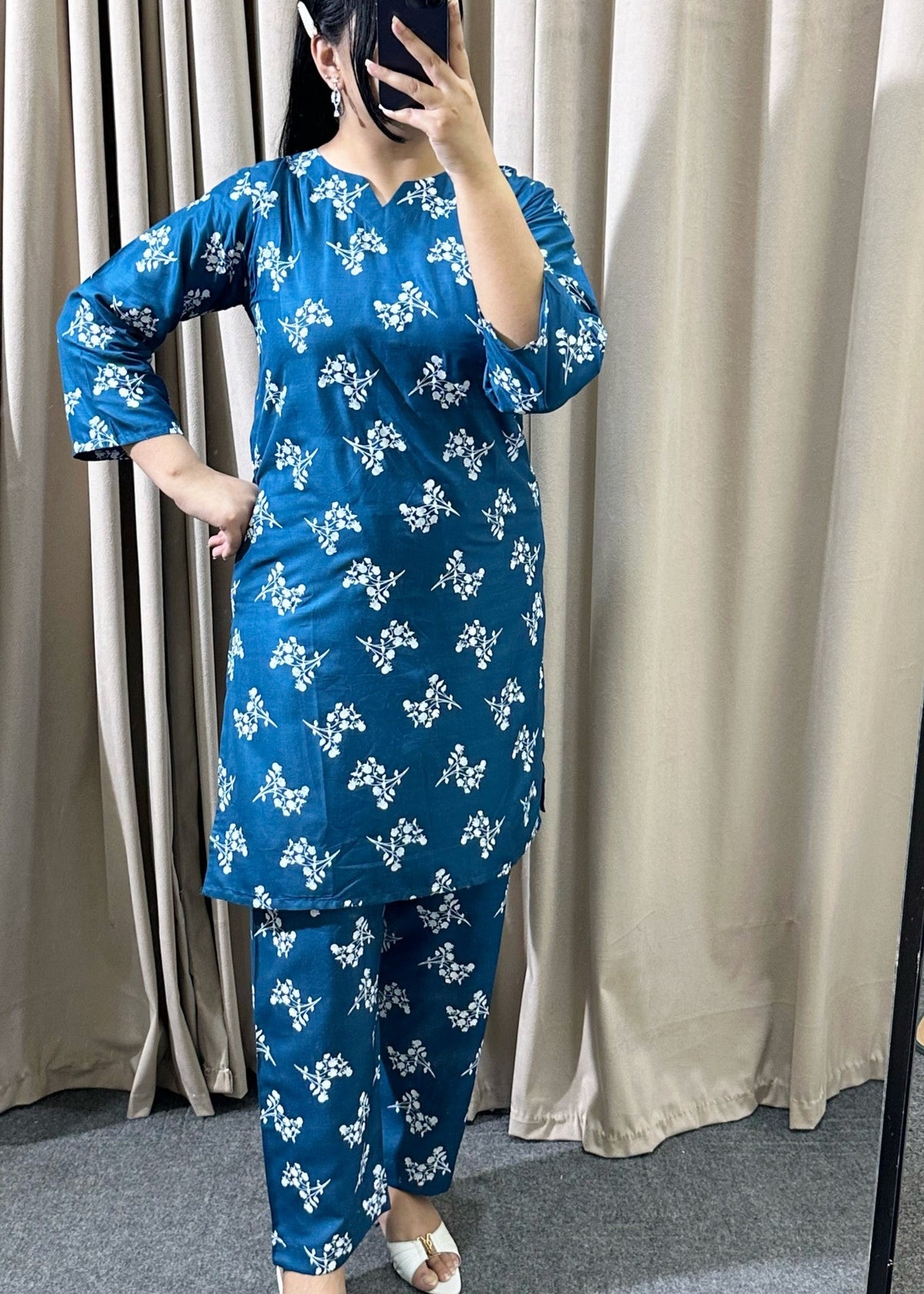 Teal Vila 2pcs