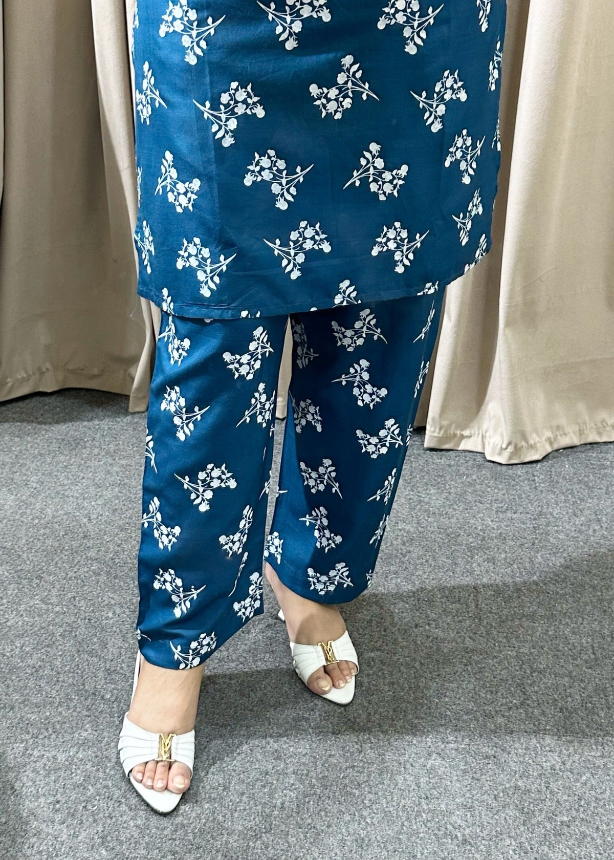 Teal Vila 2pcs