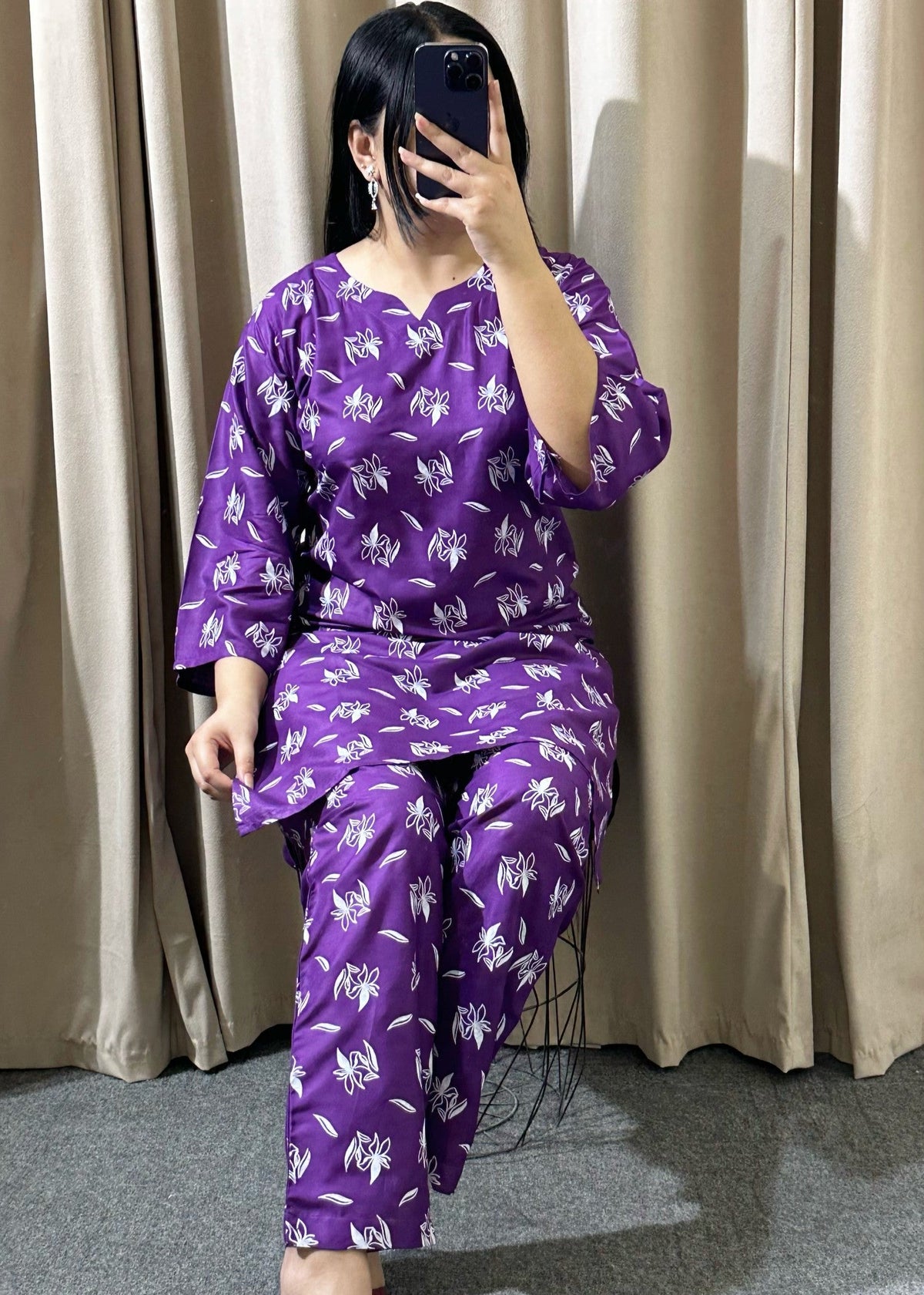 Purple Dove 2pcs