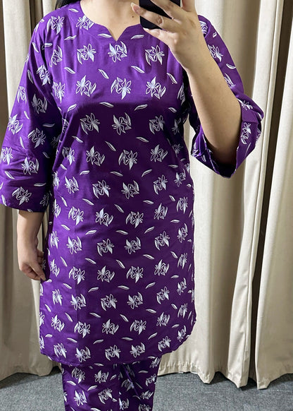Purple Dove 2pcs