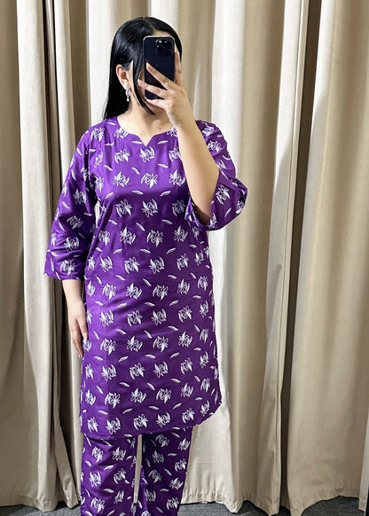 Purple Dove 2pcs