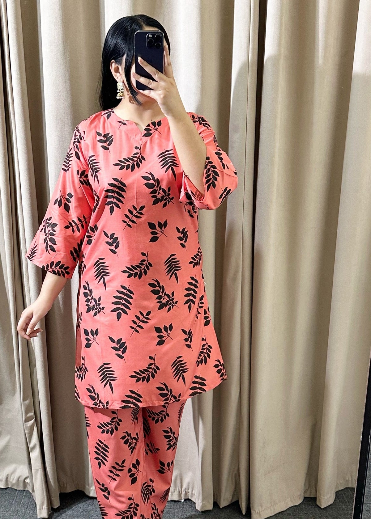 Coral Leaf 2pcs