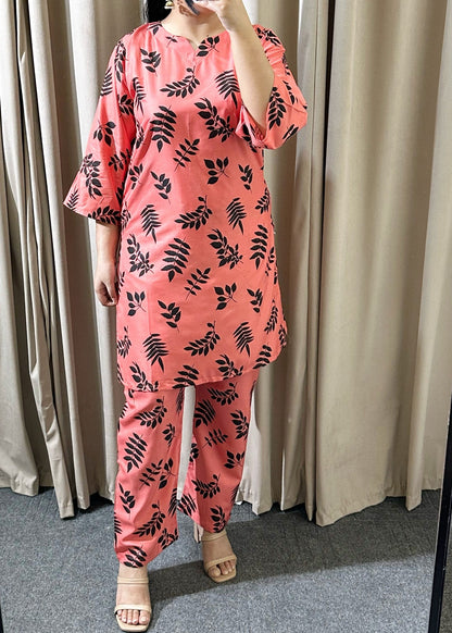 Coral Leaf 2pcs