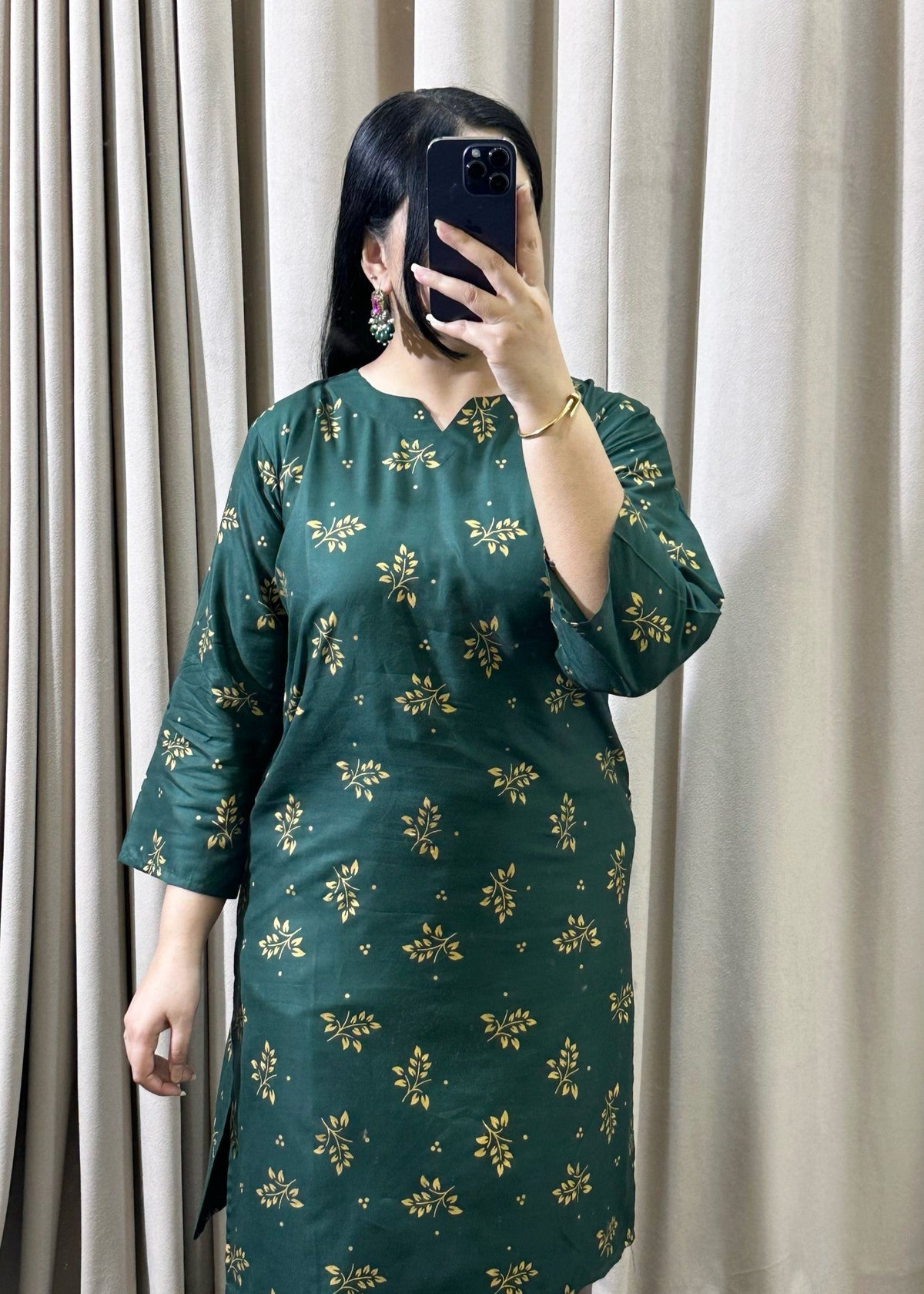 Green Sitara 2pcs