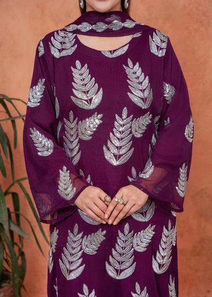 ZIRWAH PURPLE 3PCS