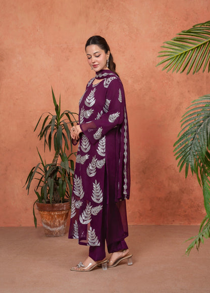 ZIRWAH PURPLE 3PCS