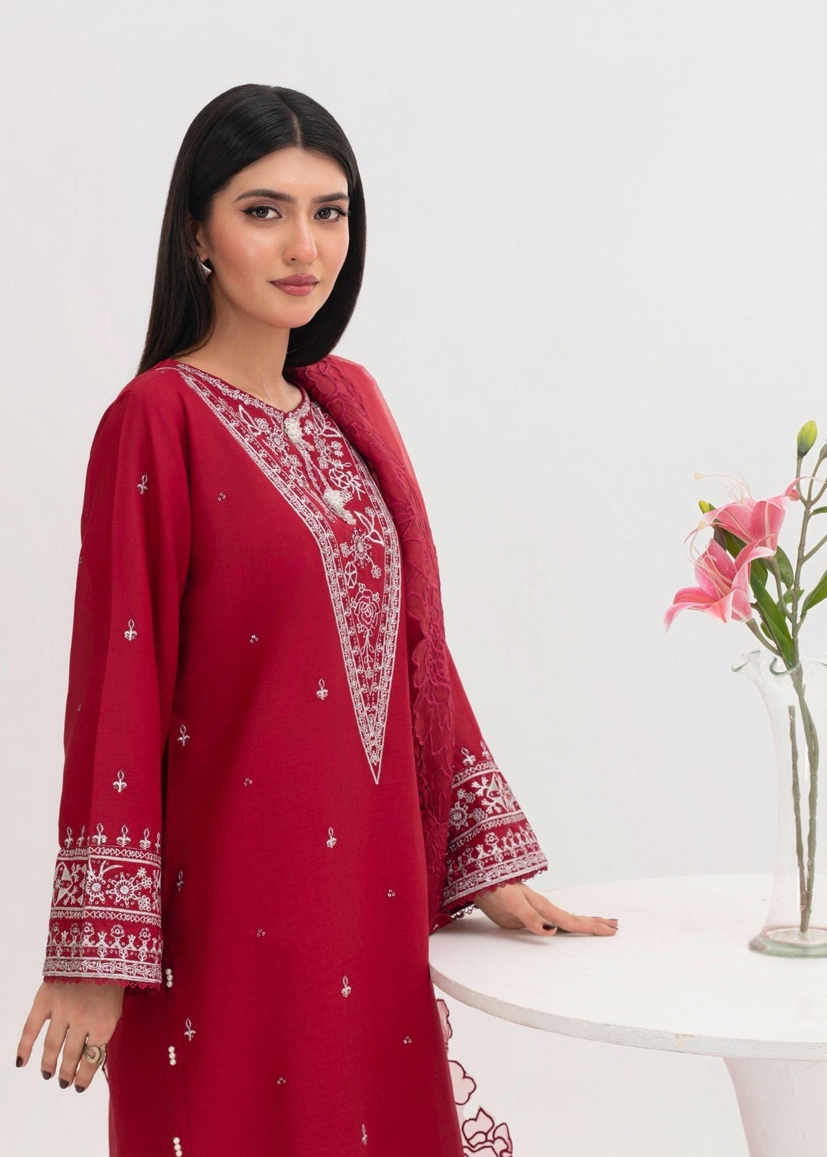 ALLEY EMBROIDERED 3PCS