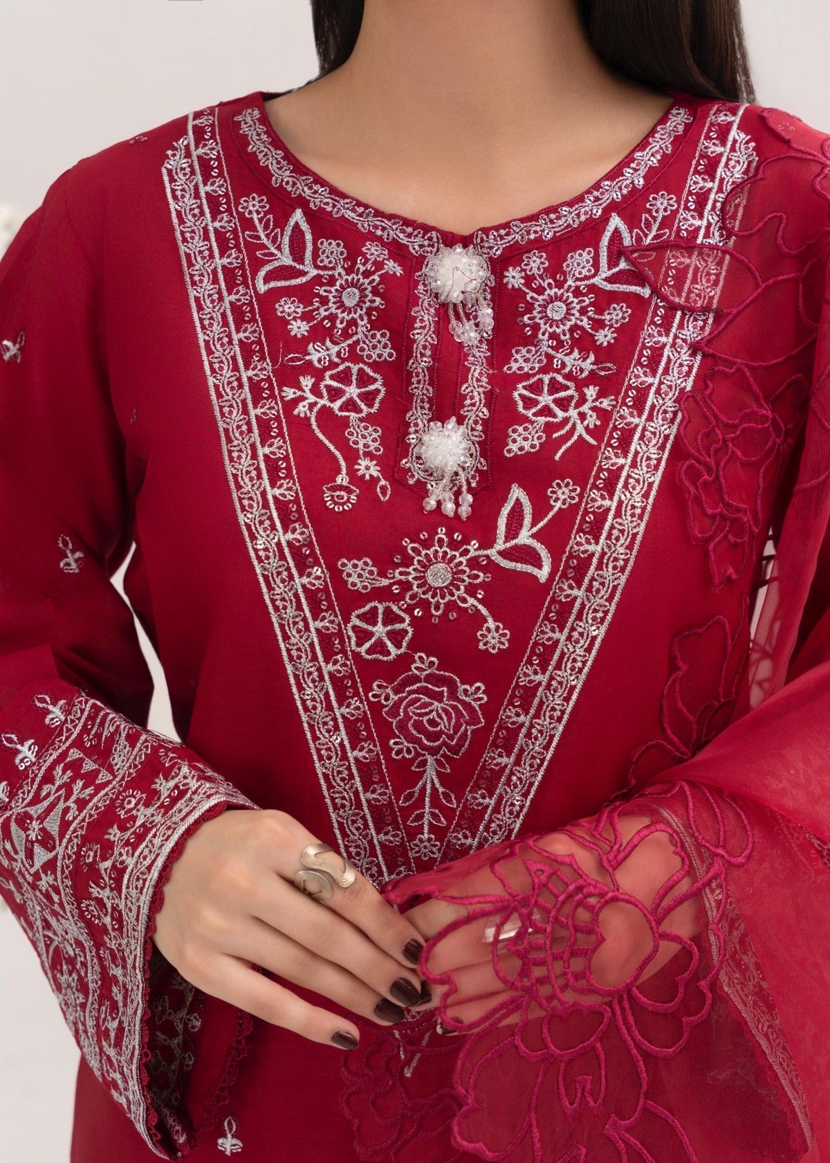 ALLEY EMBROIDERED 3PCS