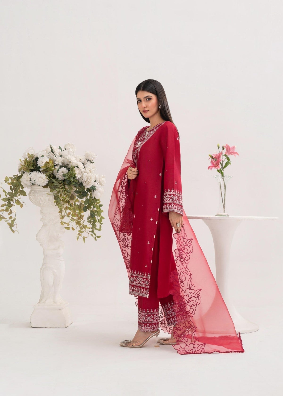 ALLEY EMBROIDERED 3PCS