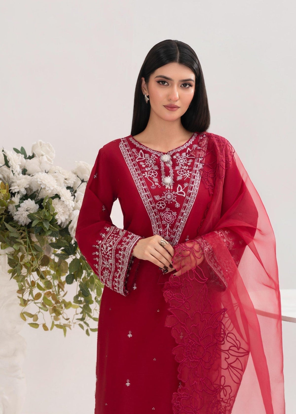 ALLEY EMBROIDERED 3PCS