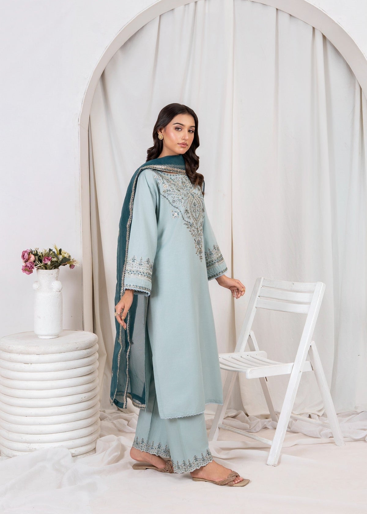 SEA SAND EMBROIDERED 3PCS