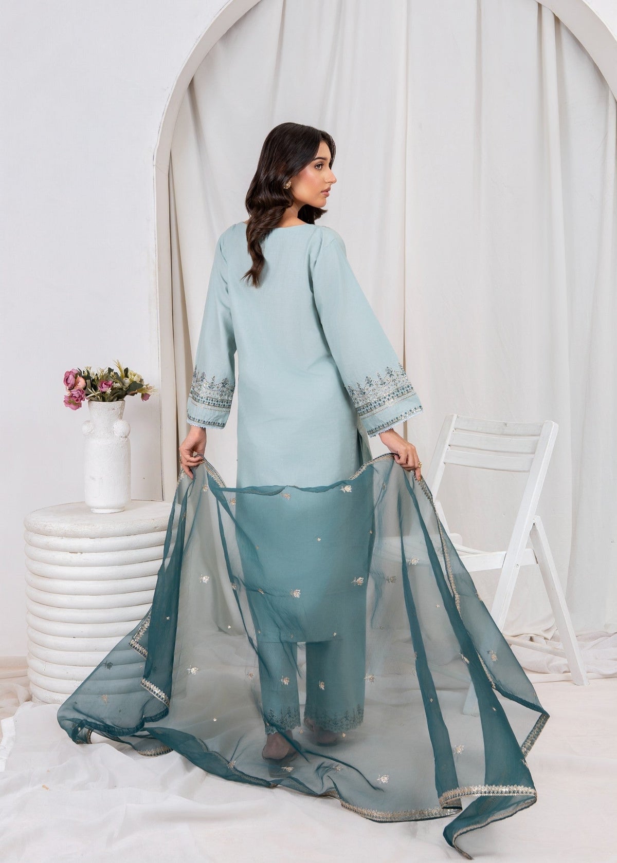 SEA SAND EMBROIDERED 3PCS
