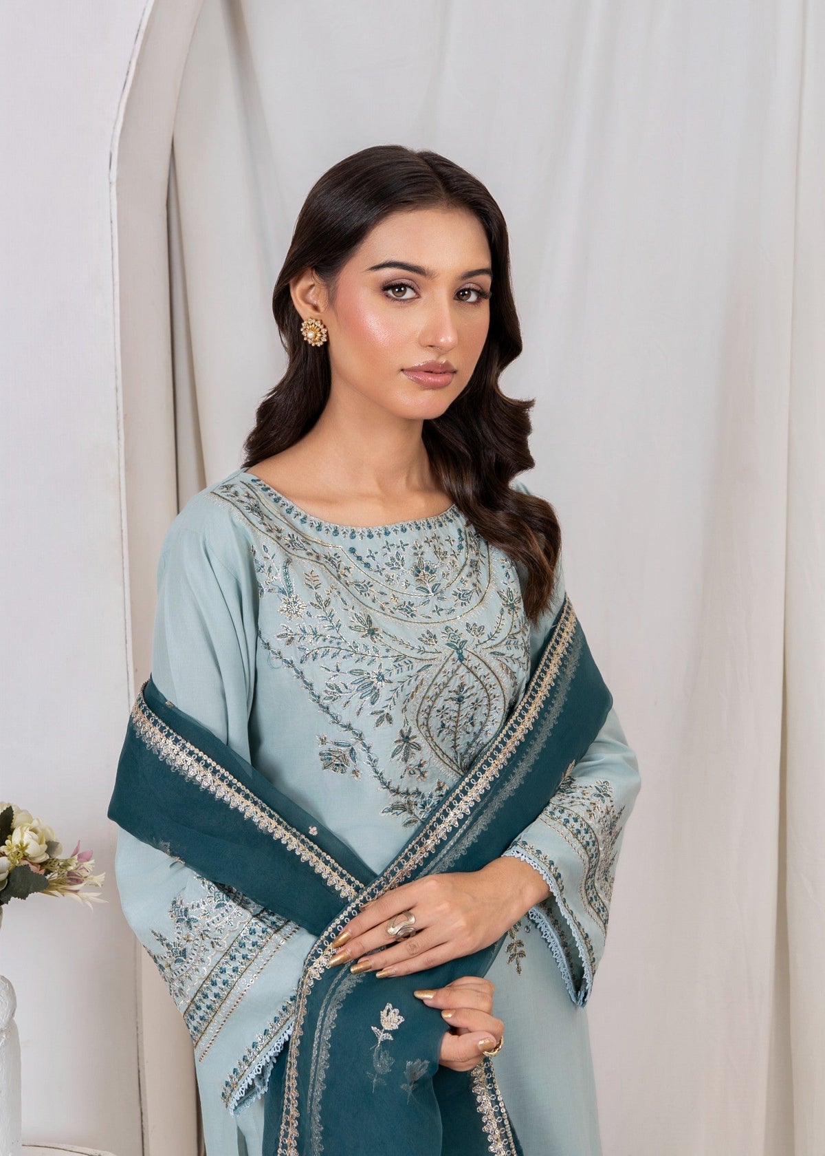 SEA SAND EMBROIDERED 3PCS