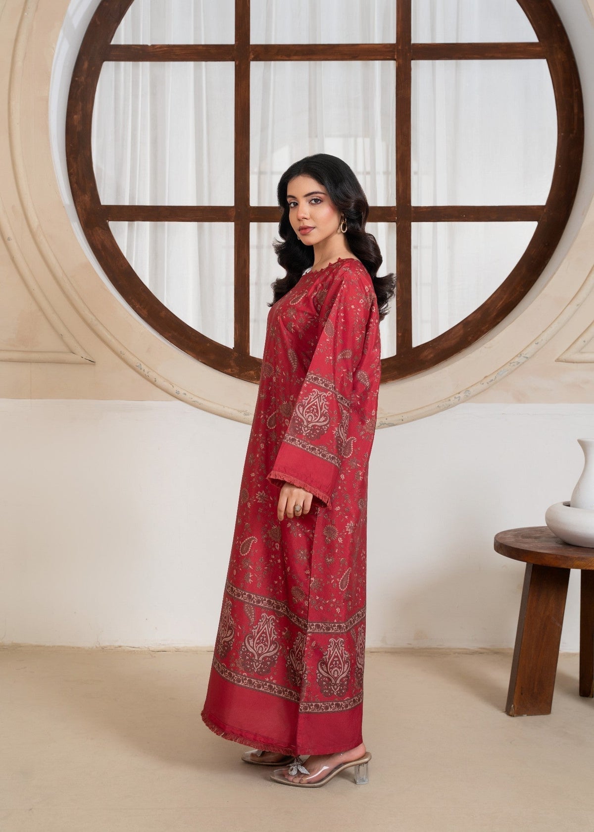 MORNI MAROON 2PCS