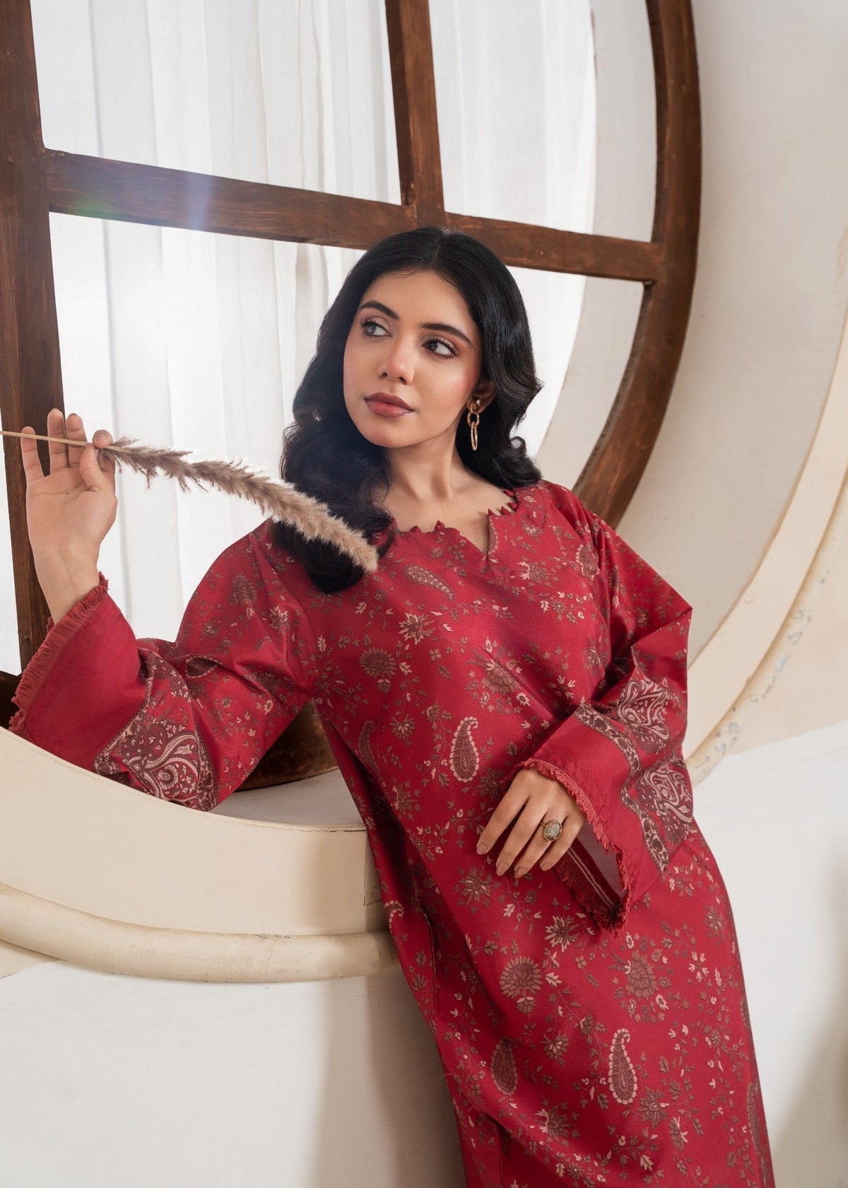 MORNI MAROON 2PCS