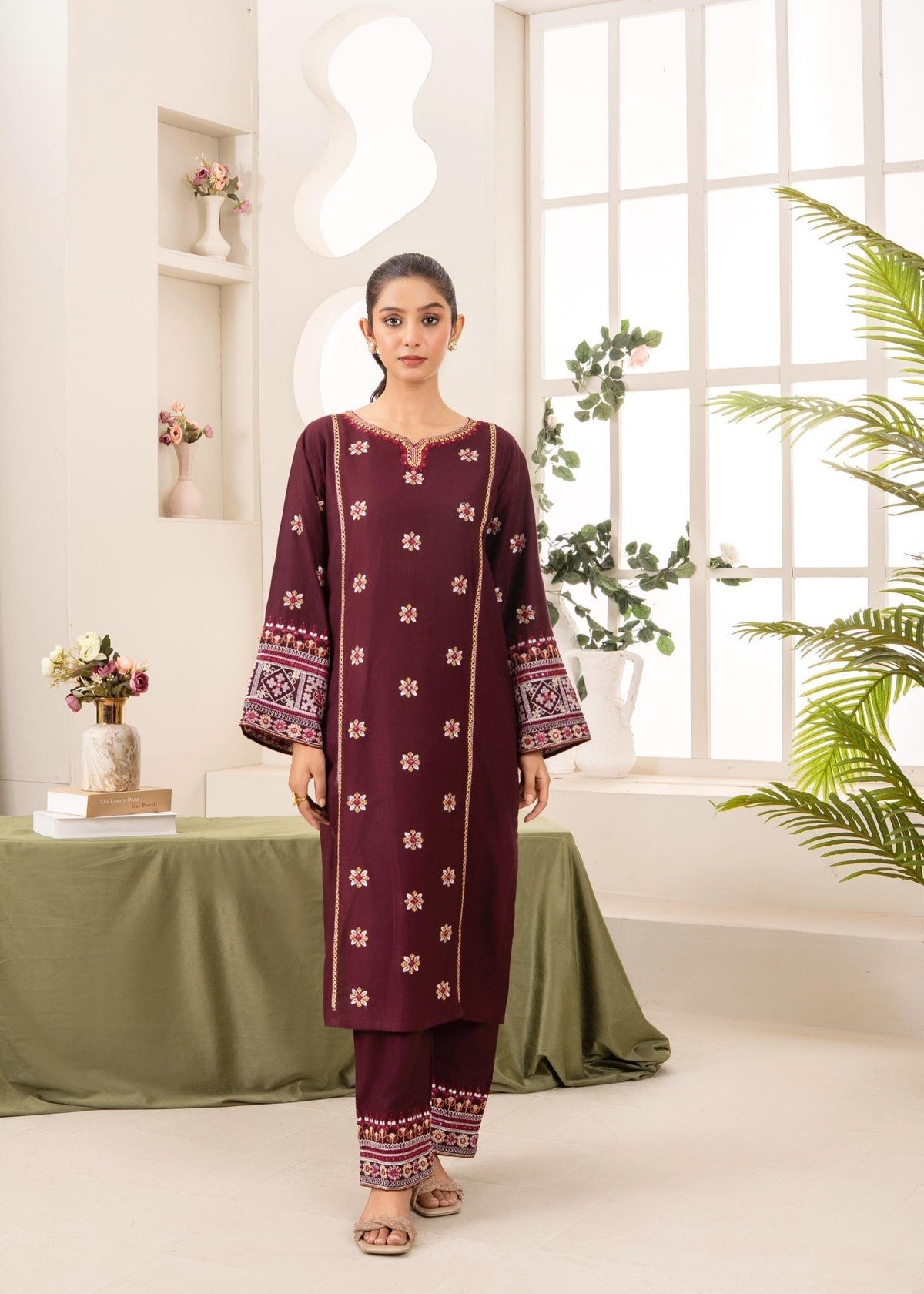 NAZAKAT EMBROIDERED 2PCS