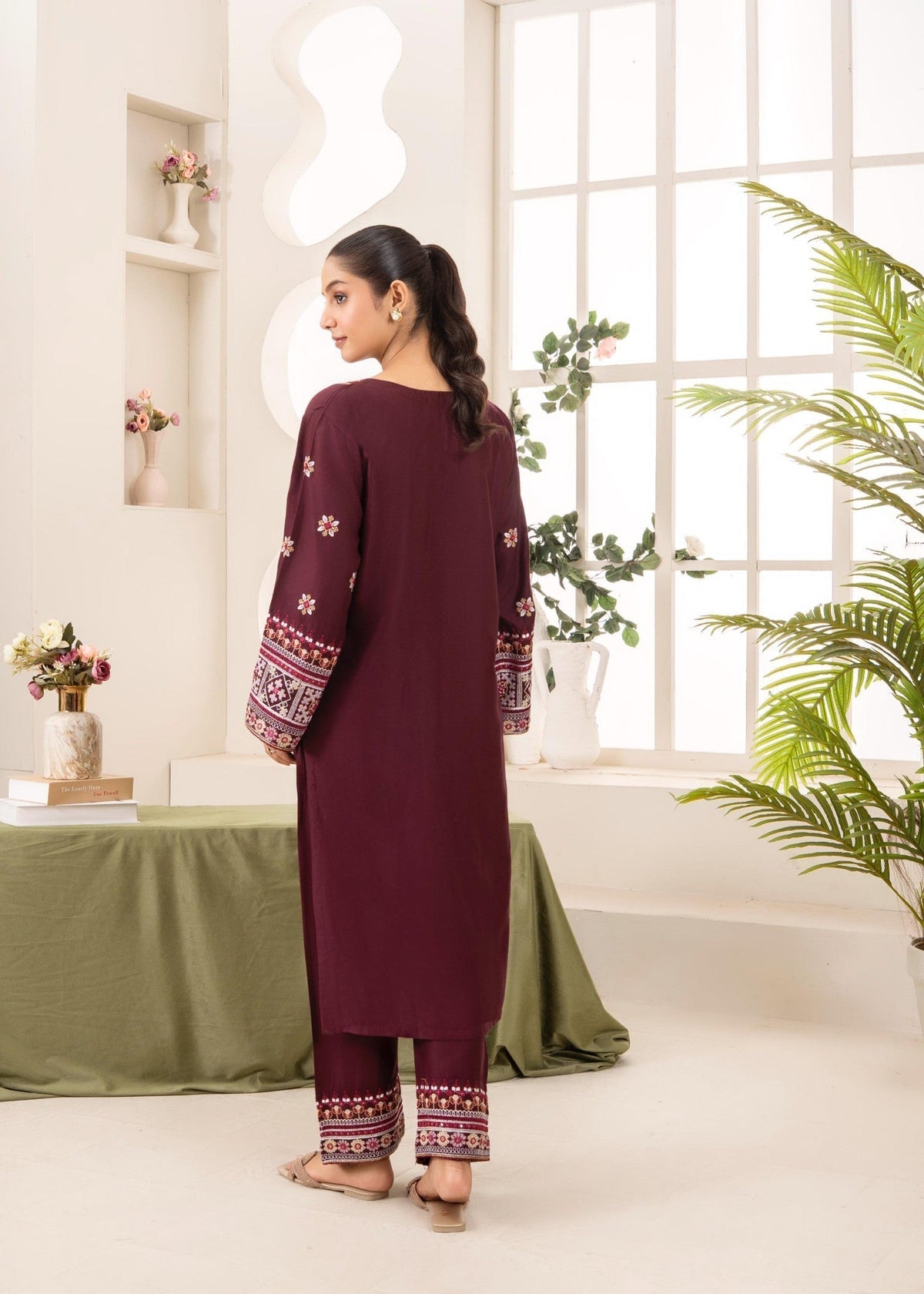 NAZAKAT EMBROIDERED 2PCS