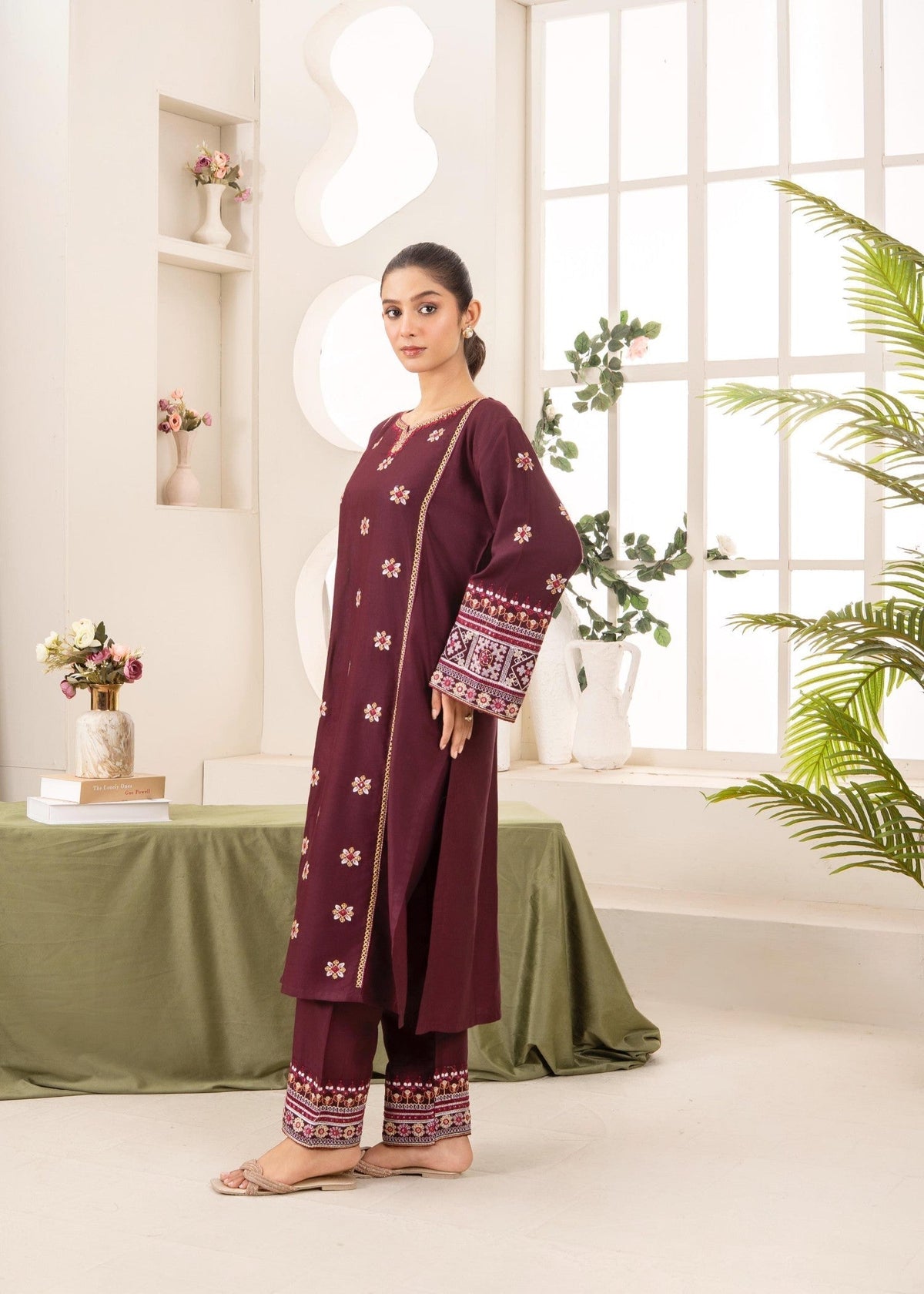 NAZAKAT EMBROIDERED 2PCS