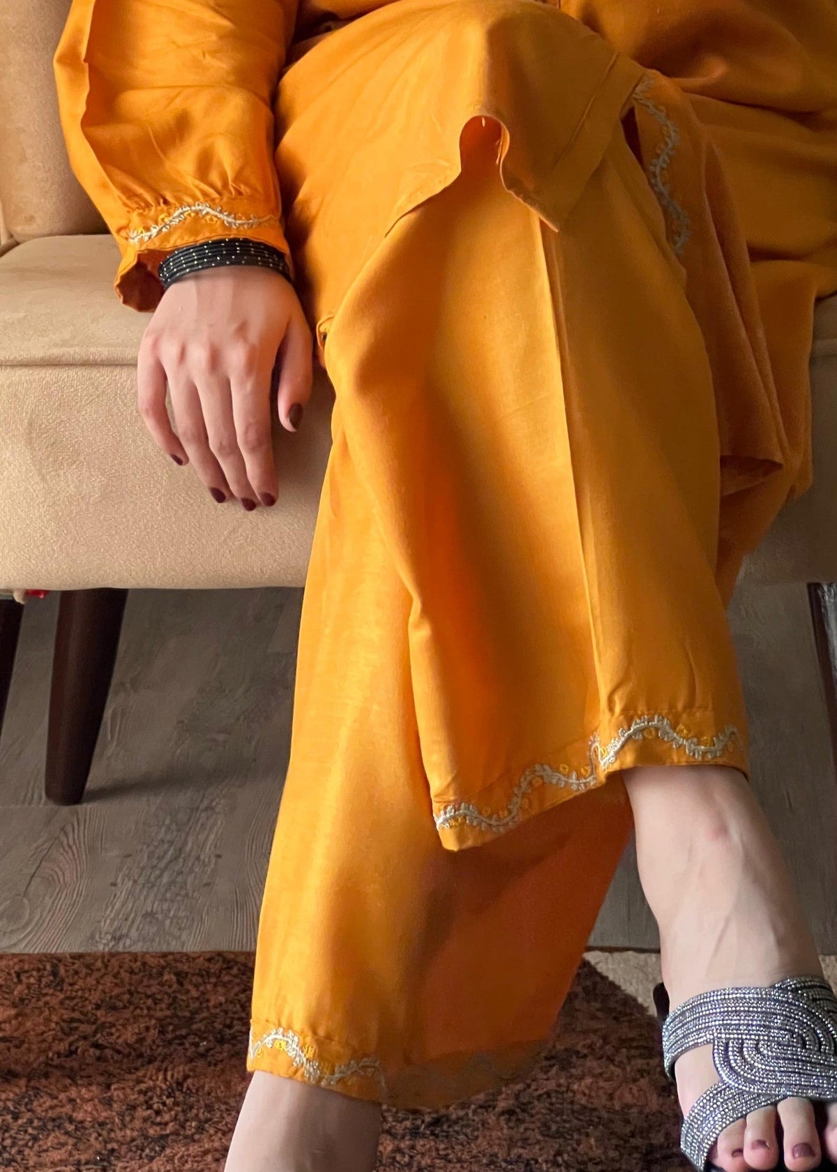 YELLOW RINGELS 2PCS