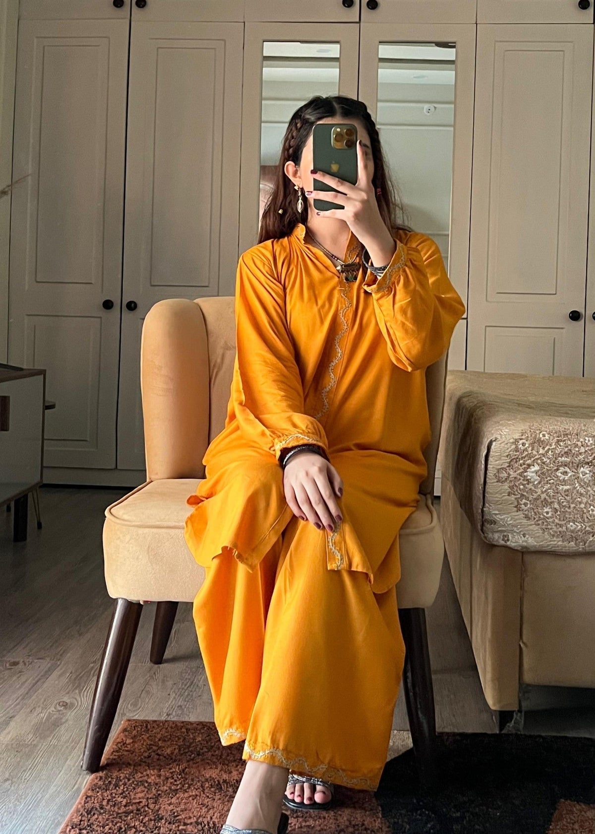 YELLOW RINGELS 2PCS