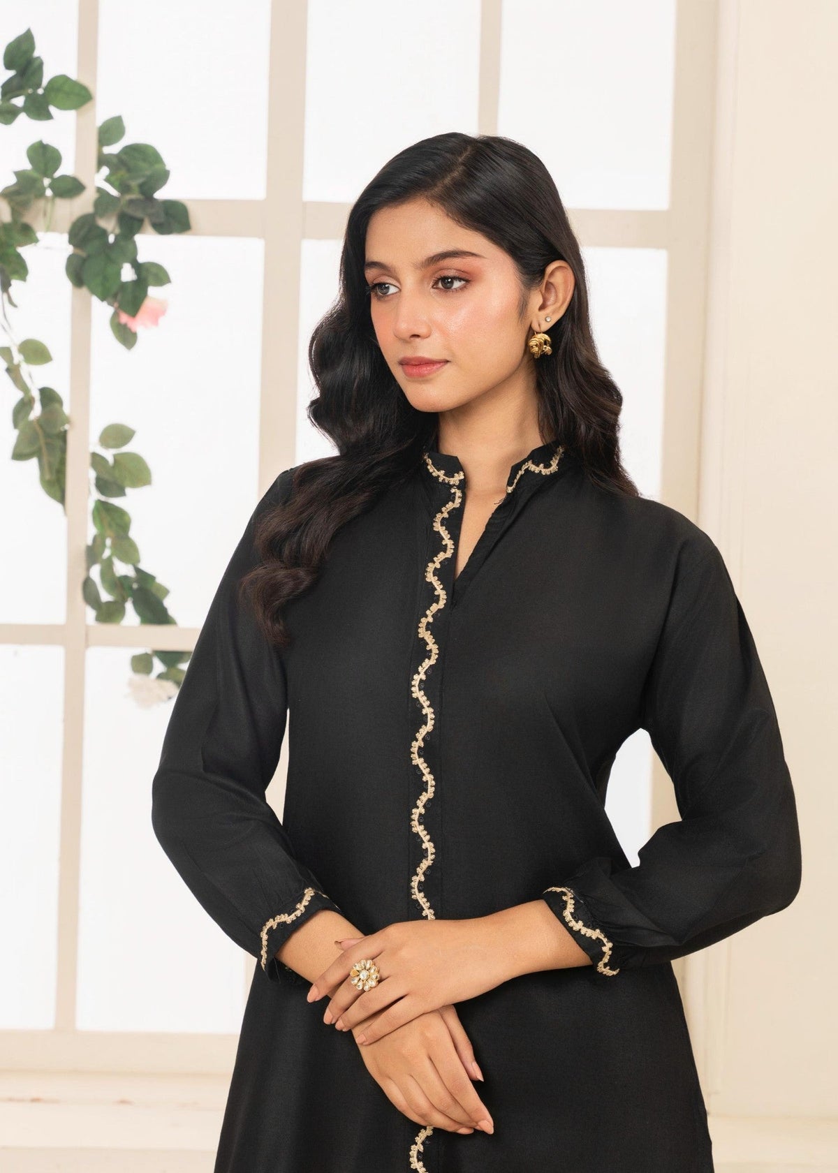 BLACK RINGELS 2PCS