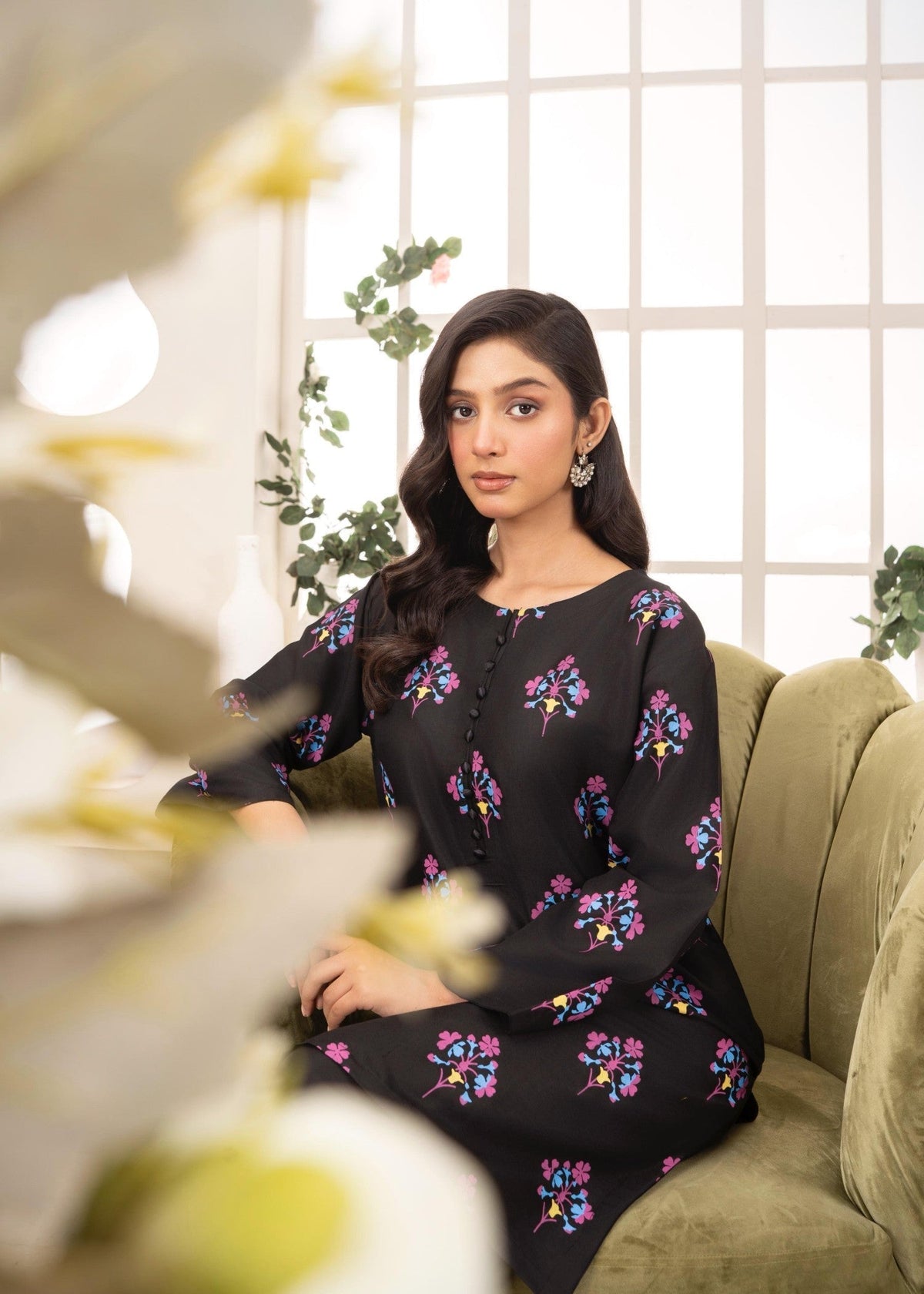 BLACK BLOSSOM 2PCS