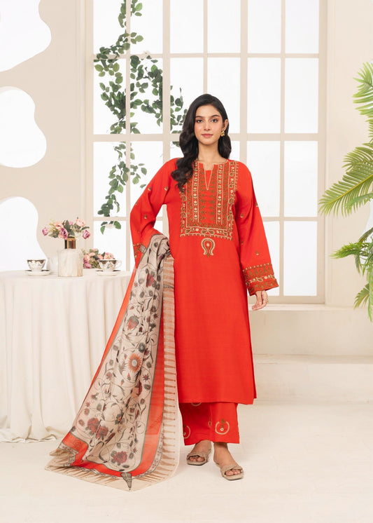 URGE EMBROIDERED 3PCS