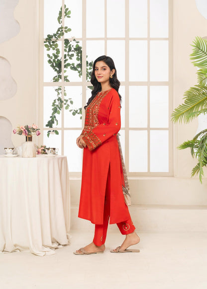 URGE EMBROIDERED 3PCS