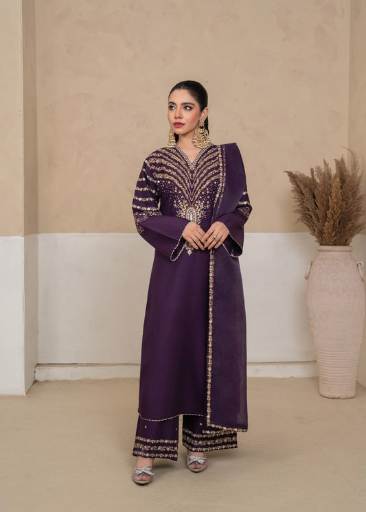 JAZMINE PURPLE 3PCS