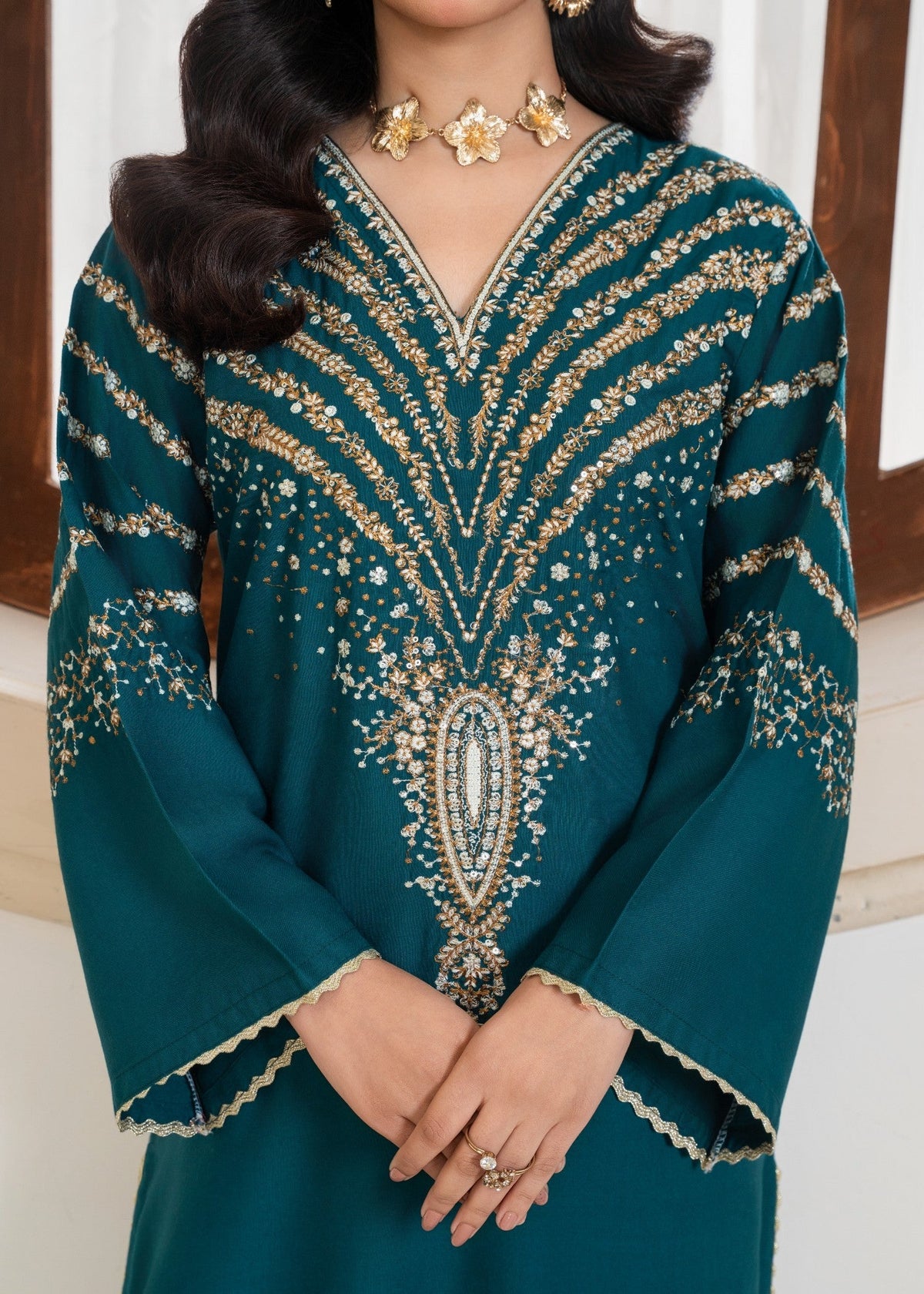 JAZMINE TEAL 3PCS