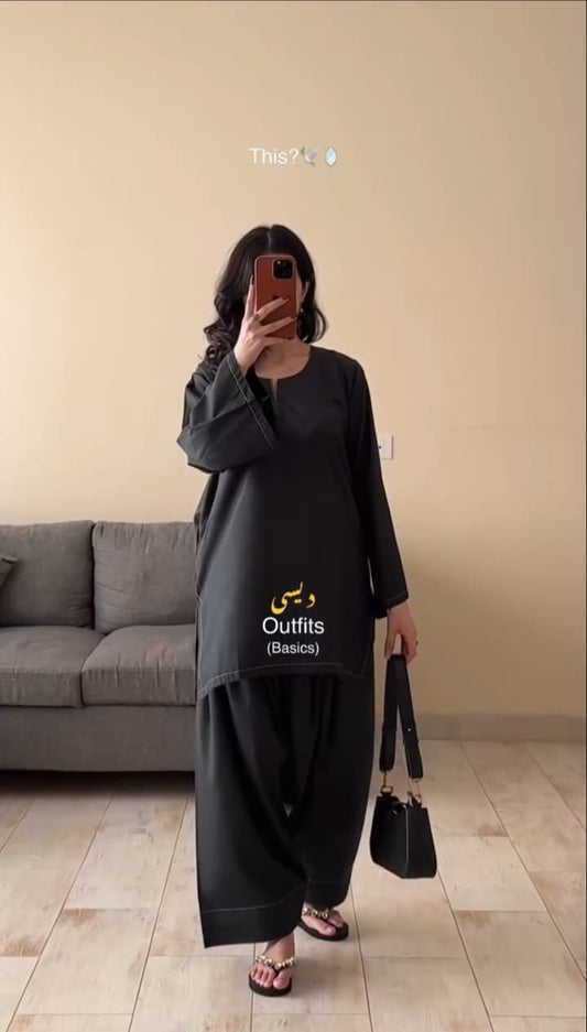 Farshi Shalwar Co-ord Set
