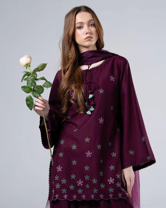 Elora Embroidered 3PC
