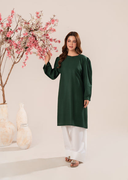 PEPLUM GREEN 2PCS