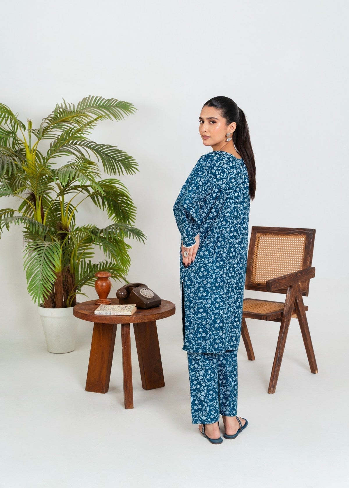 LEAF TEAL 2PCS