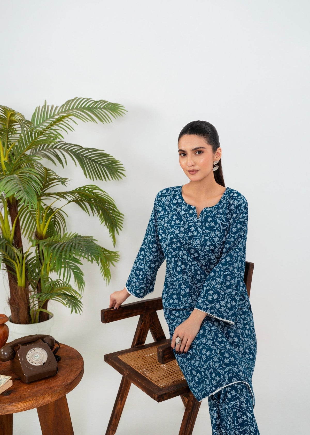 LEAF TEAL 2PCS