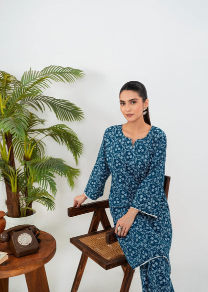 LEAF TEAL 2PCS