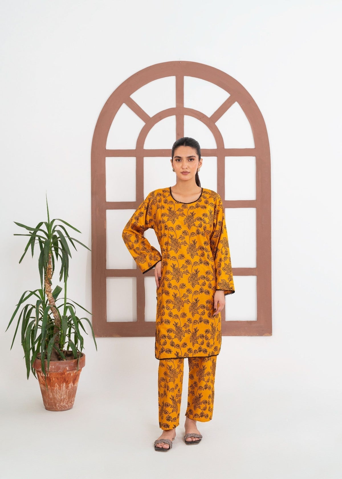 GULAAB MUSTARD 2PCS