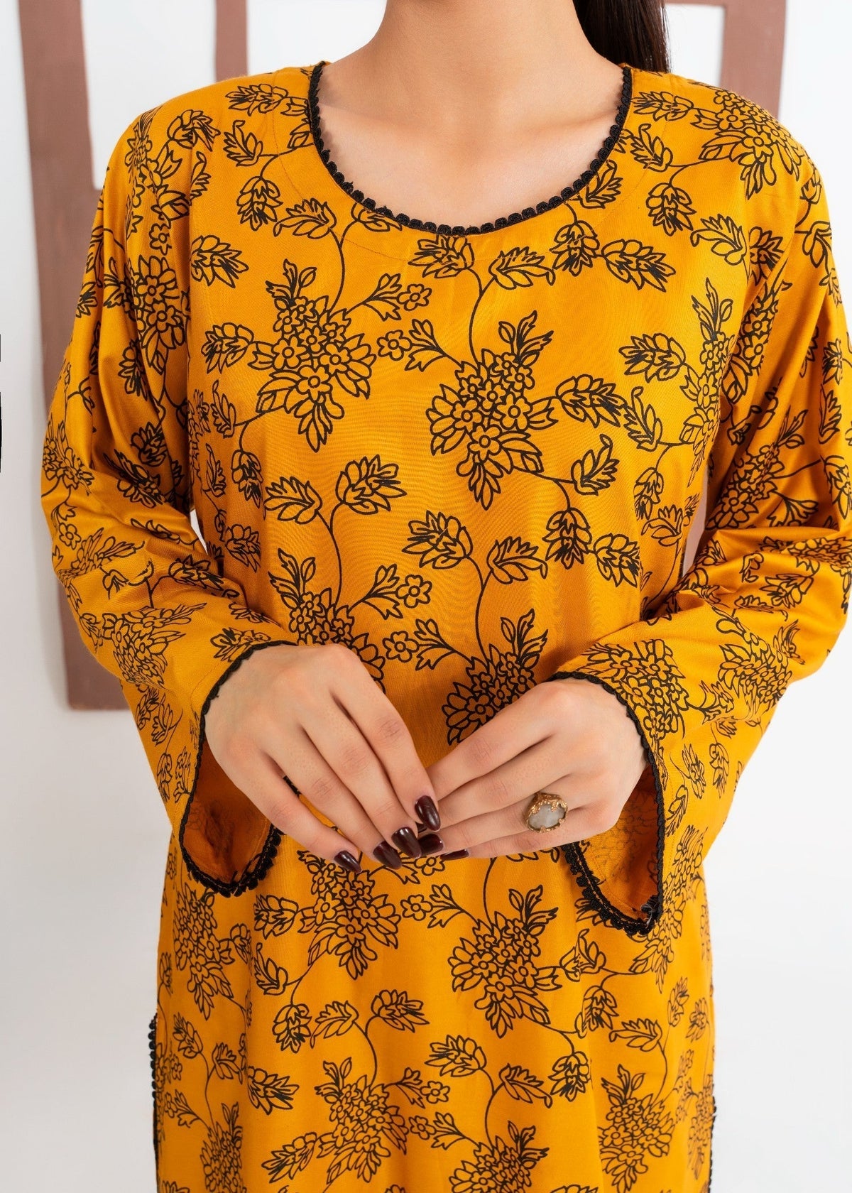 GULAAB MUSTARD 2PCS