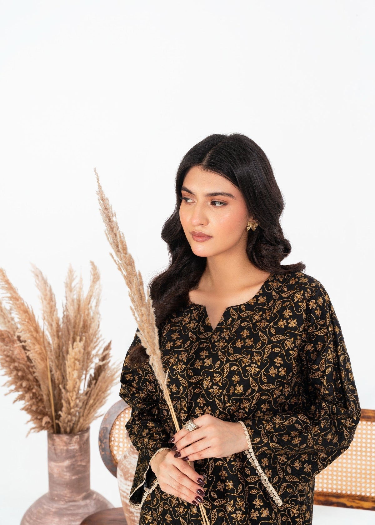 LEAF BLACK 2PCS