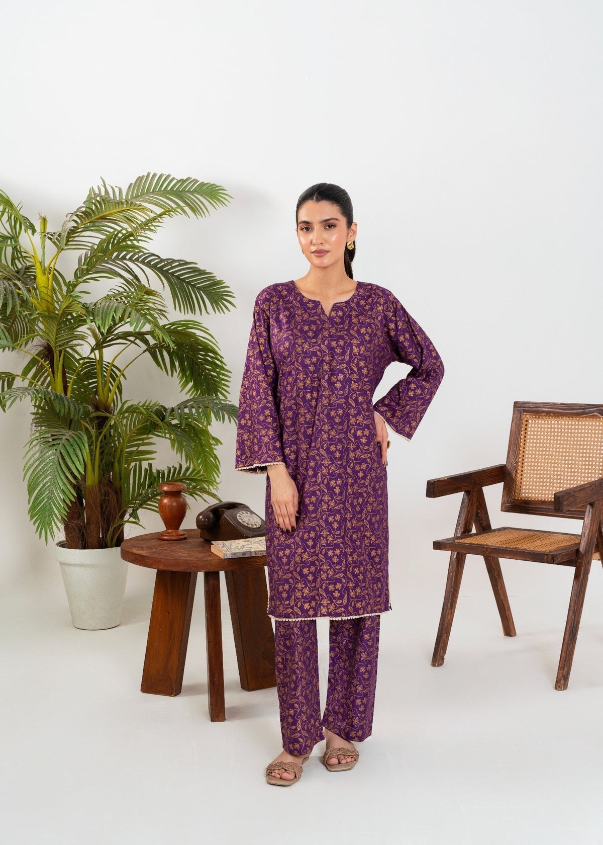 LEAF PURPLE 2PCS