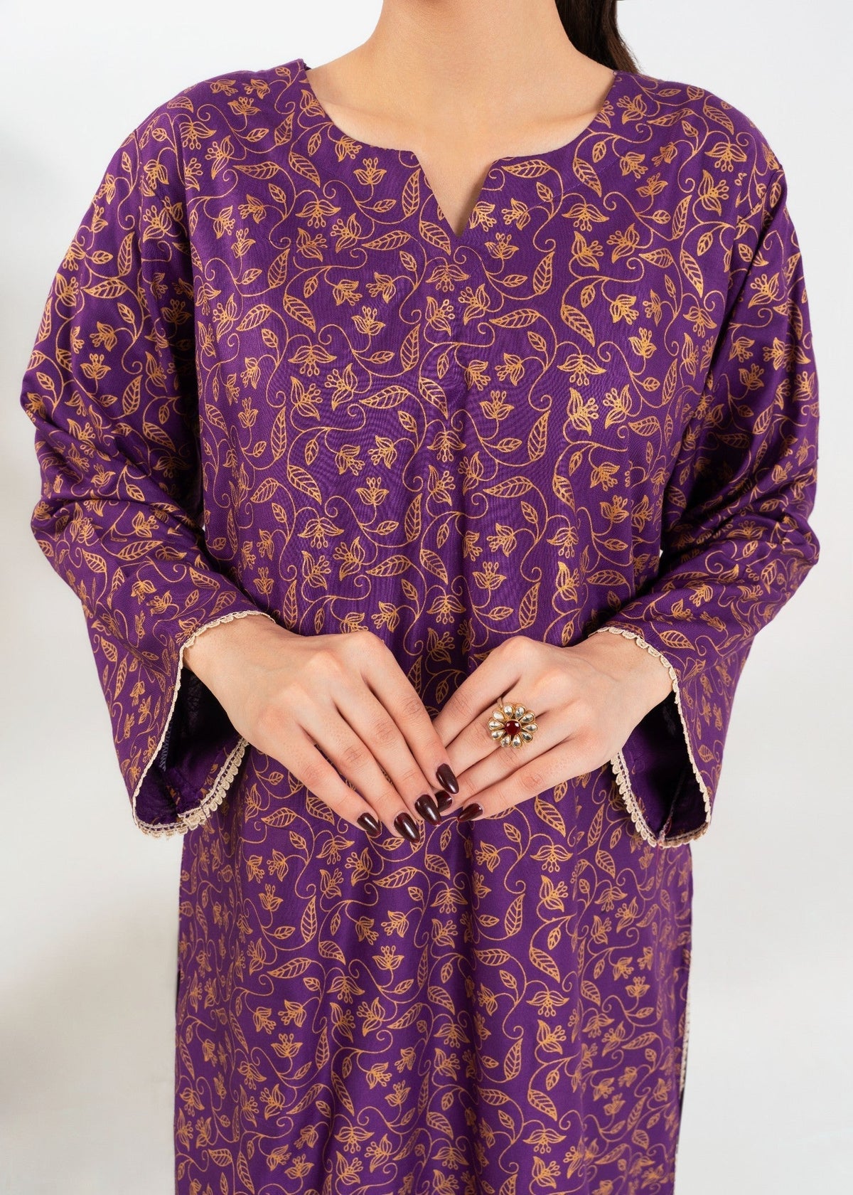 LEAF PURPLE 2PCS
